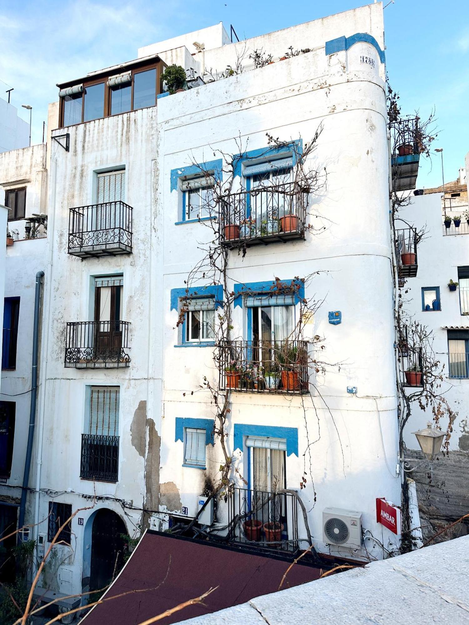 Casa Blava, Casco Antiguo De Peniscola Villa Eksteriør bilde